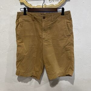 American Eagle Next Level Flex Tan Brown Short Size 32 Longer Length Inseam 11”